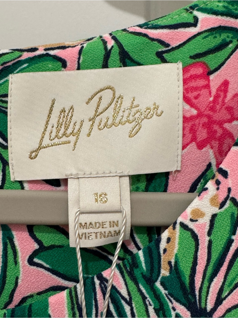 NWT Lilly Pulitzer 16 Edita Shift Dress “Conch Shell Pink Roaring With Joy” - Picture 5 of 13